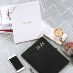 Planner 2023-2024 - 2023-2024 Academic Weekly Monthly Planner, July 2023 - June 2024, 8.5" x 11", Leather Cover with Thick Paper, Back Pocket with Notes Pages - Rose Gold - Image 9